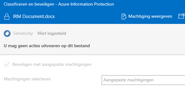 IRM_protected_document_cannot_use_AIP_client